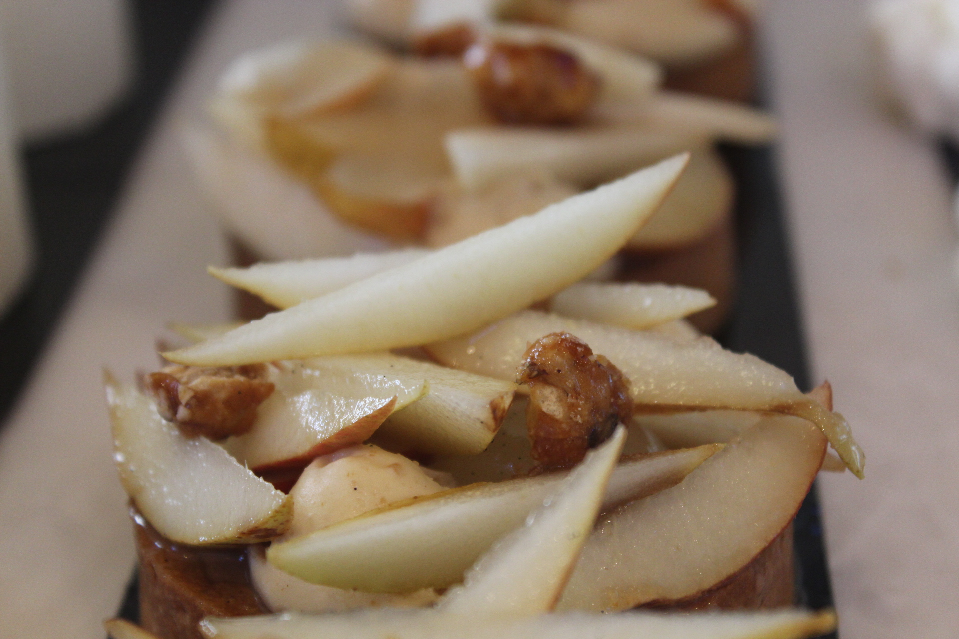 Tarte poires gianduja
